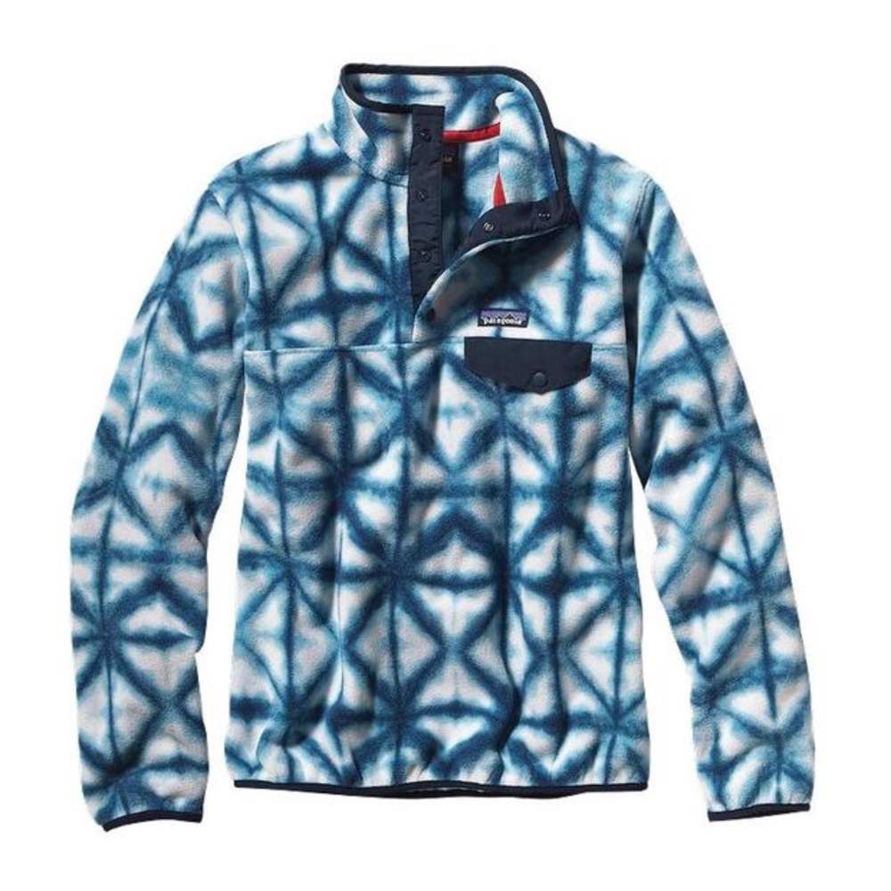 Patagonia Tie-Dye Snap Pullover